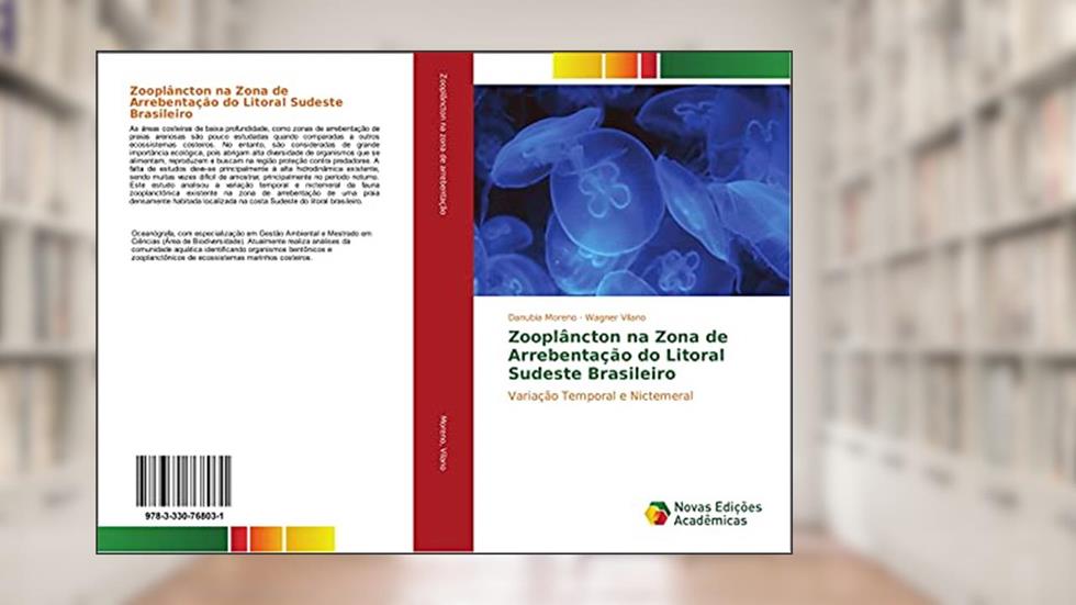 Zooplâncton na Zona de Arrebentação do Litoral Sudeste Brasileiro: Variação Temporal e Nictemeral, do autor Danubia Moreno; Wagner Vilano