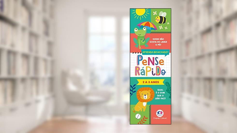 Pense rápido - 2 a 3 anos, do autor Paloma Blanca Alves Barbieri