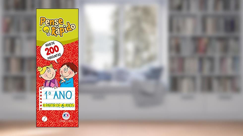 Pense rápido - 1º ano, do autor Ciranda Cultural