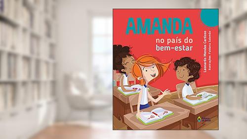 Capa de Amanda no país do bem-estar, do autor Leonardo Mendes Cardoso