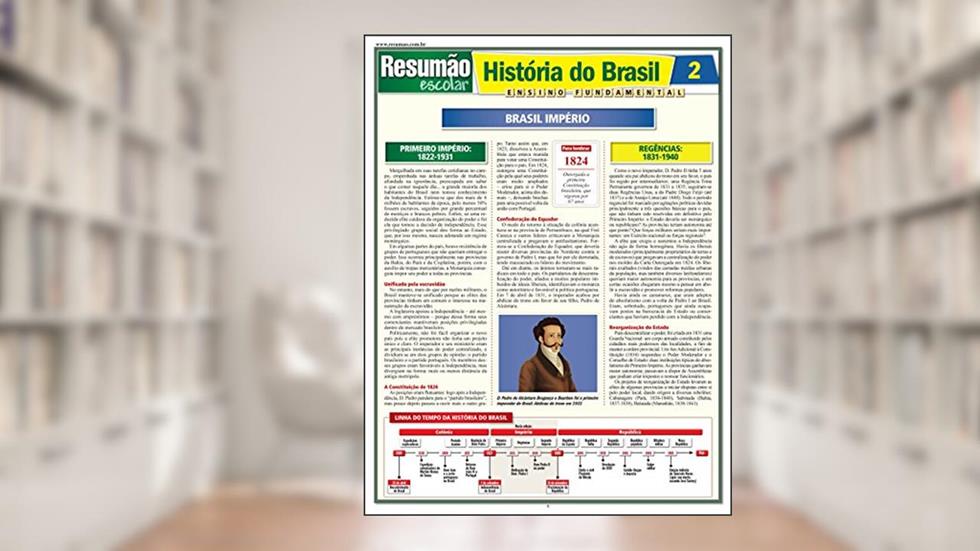 História do Brasil 2 - Império, do autor Alexandre Hecker