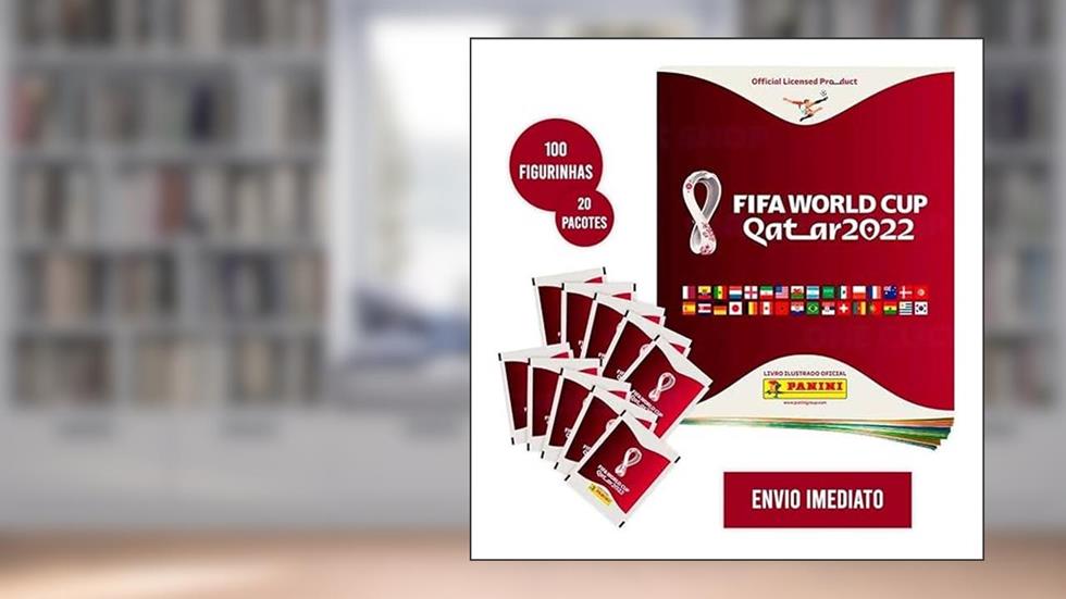 Álbum Capa Brochura Copa Do Mundo Qatar 2022, do autor Vários Autores