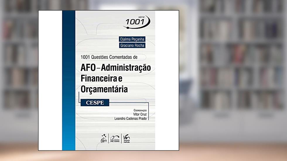 Serie 1001 - Afo - Cespe, do autor Djalma Pecanha Gomes E Graciano Rocha