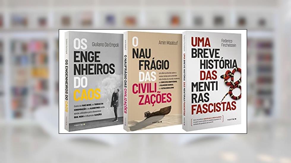 Kit Democracia em perigo, do autor Federico Finchelstein; Amin Maalouf; Giuliano da Empoli