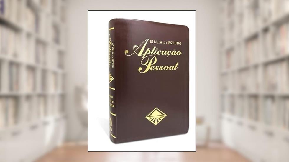 Bíblia de Estudo Aplicação Pessoal Grande Luxo Marrom, do autor Varios Autores