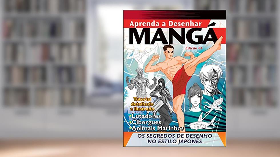 Guia - Aprenda a Desenhar Mangá Ed.04, do autor On Line Editora; Cursos de Desenho On Line Editora