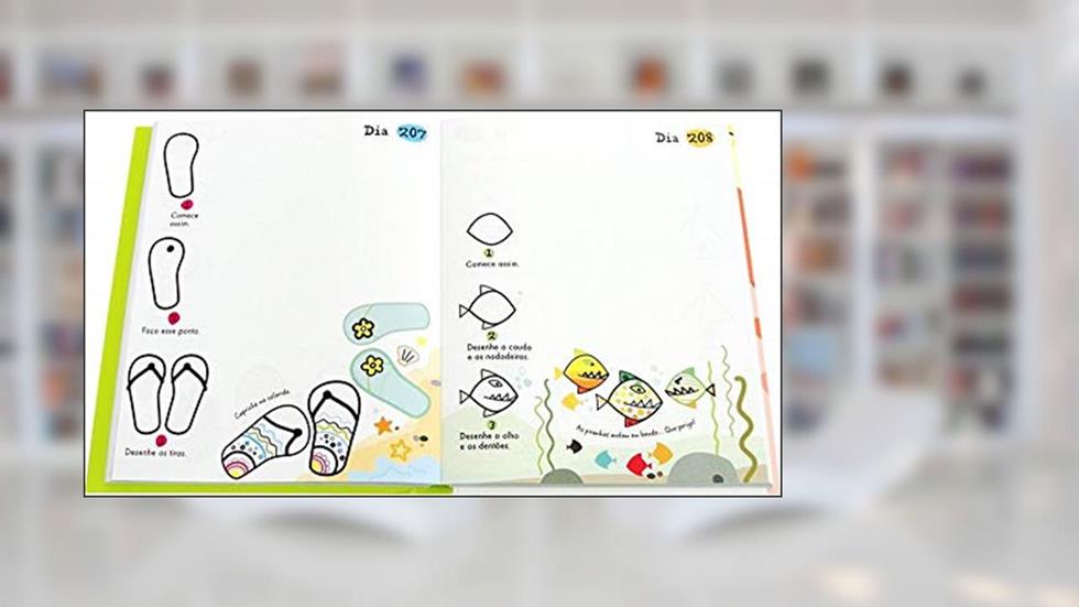 Um desenho por dia : Passo a passo, do autor Usborne Publishing