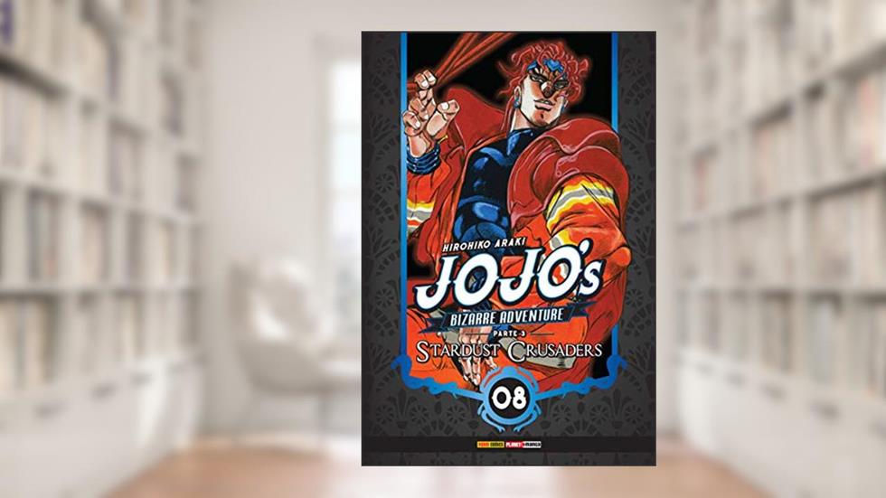 Jojo's Bizarre Adventure - Parte 3: Stardust Crusaders Vol. 8, do autor Hirohiko Araki