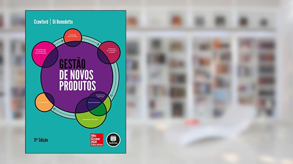 Gestão de Novos Produtos, do autor Merle Crawford; Anthony Di Benedetto