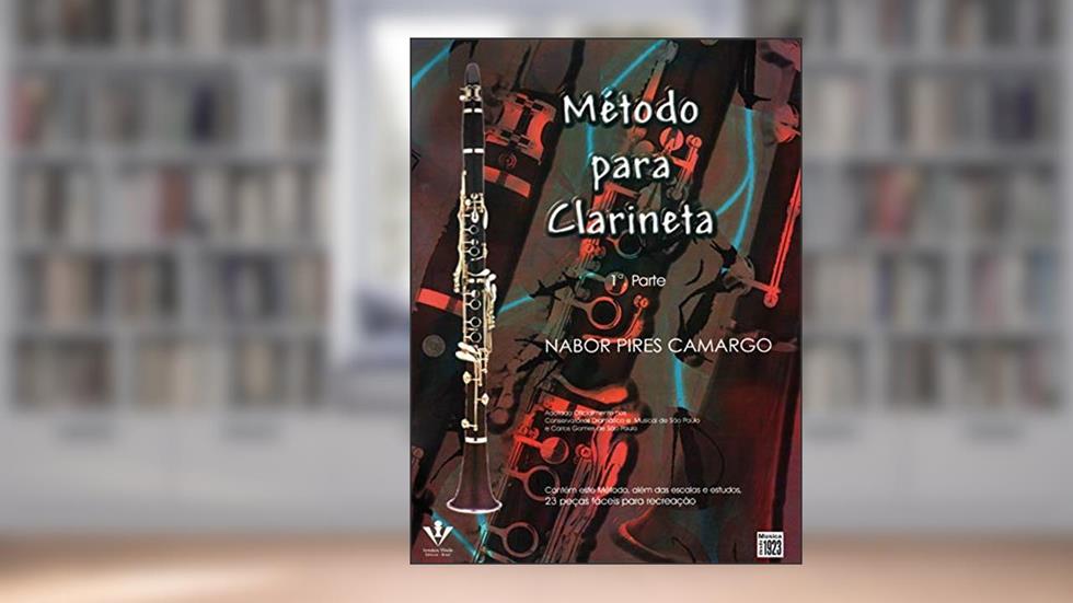 Método para Clarinete - 1ª parte, do autor Nabor Pires Camargo