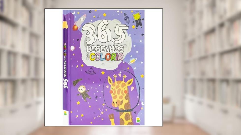 365 Desenhos para colorir (Roxo), do autor Little Pearl Books
