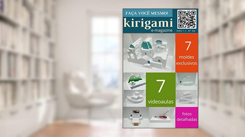 Kirigami - Revista digital nº 006 (Origami arquitetônico Livro 6), do autor Jorge Nonaka