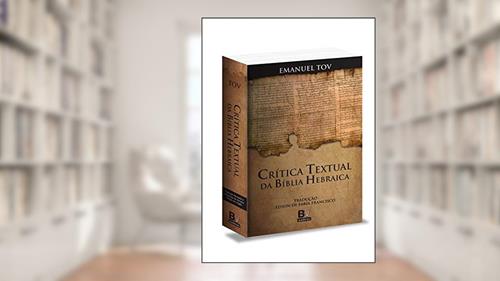 Capa de Crítica Textual da Bíblia Hebraica, do autor Emanuel Tov