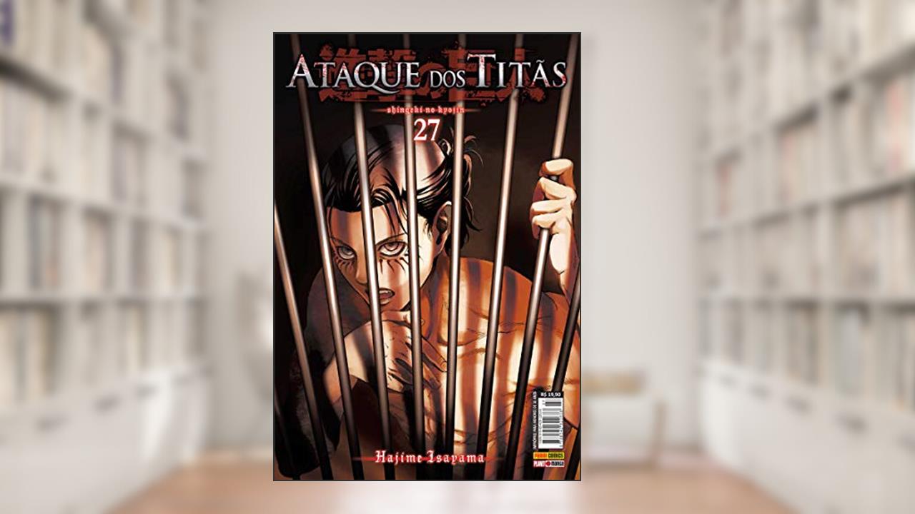 Ataque dos Titãs Vol. 27, do autor Hajime Isayama