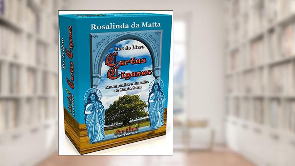 Box do Livro Cartas Ciganas, do autor Rosalinda Da Matta