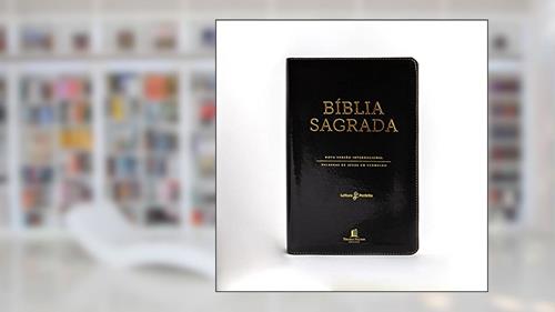 Capa de Bíblia NVI, Couro Soft, Preto, Letras Vermelhas, Índice de Dedo, Leitura Perfeita, do autor Thomas Nelson Brasil