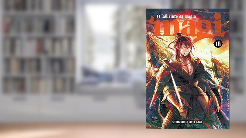 Magi: O labirinto da magia - Vol. 16, do autor Shinobu Ohtaka
