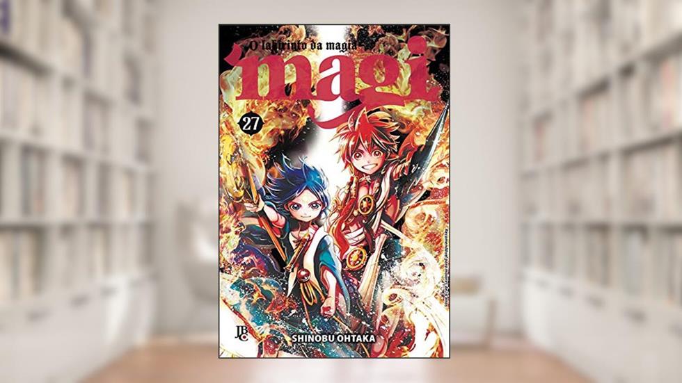 Magi: O labirinto da magia - Vol. 27, do autor Shinobu Ohtaka