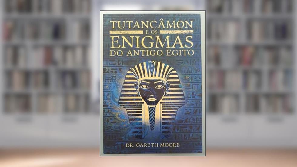 Tutancamon e os Enigmas do Antigo Egito, do autor Dr Gareth Moore; Pé Da Letra