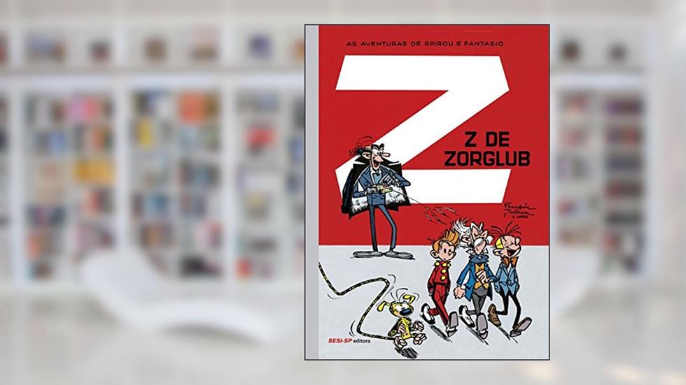 Z de Zorglub. Spirou e Fantasio, do autor Franquin Jidéhem