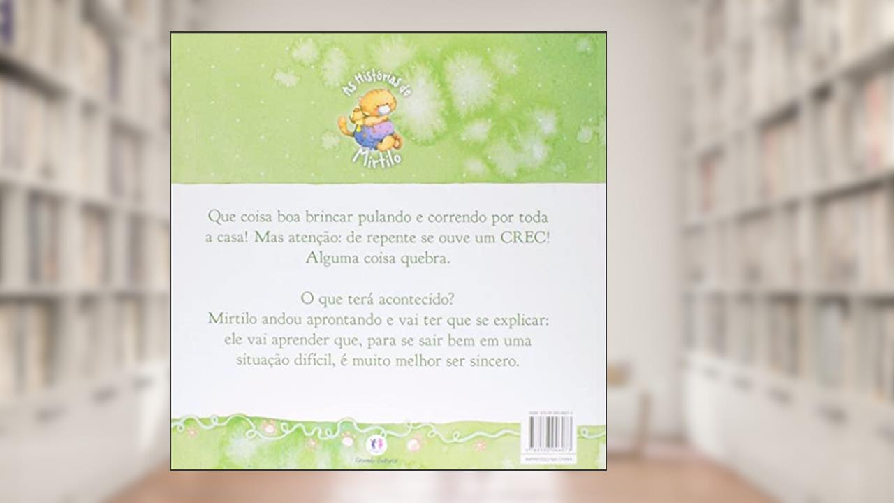 Mirtilo andou aprontando, do autor Sara Agostini