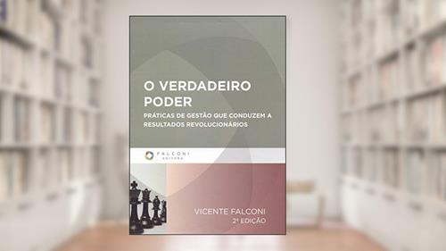 Capa de O Verdadeiro Poder, do autor Vicente Falconi Campos