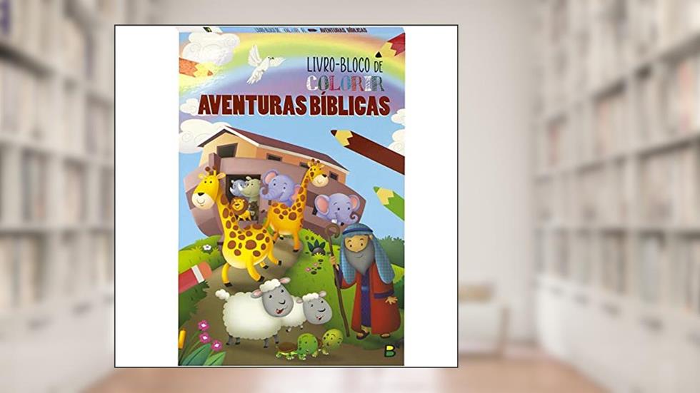Livro-BLOCO de Colorir: Aventuras Bíblicas, do autor Todolivro