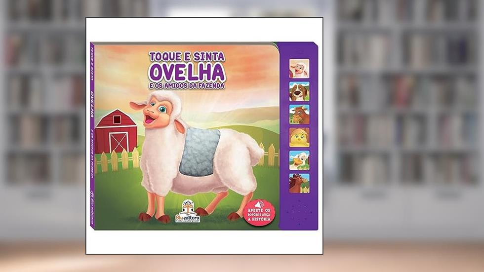 Toque e Sinta Sonoro - Ovelha, do autor Cristina Klein