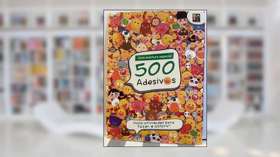 500 Adesivos - Emotions Divertidos, do autor Equipe Pé da Letra; Pé Da Letra