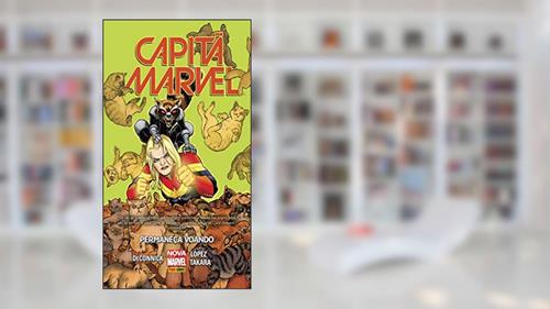 Capa de Capitã Marvel: Permaneça Voando, do autor Kelly Sue DeConnick