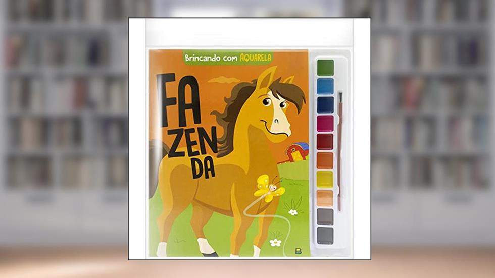 Brincando com Aquarela: Fazenda, do autor Todolivro