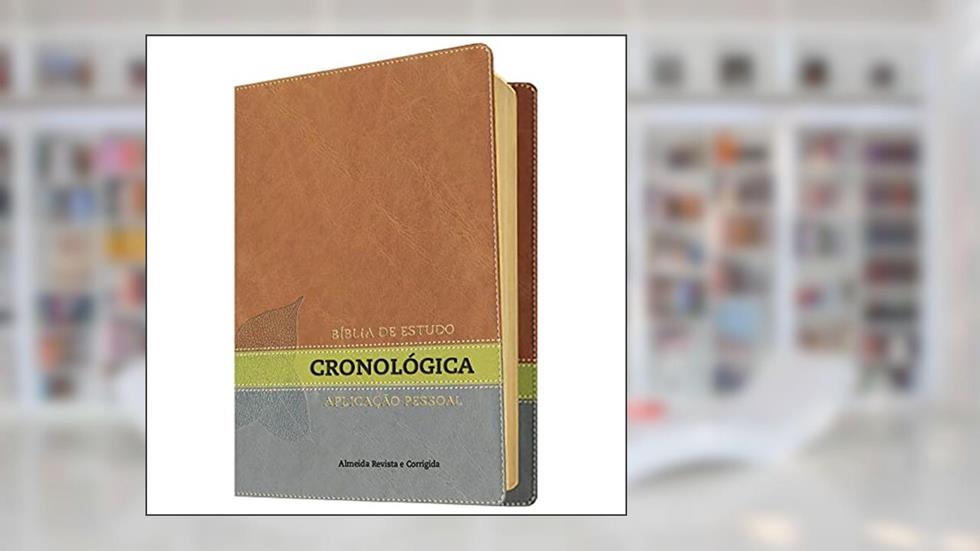 BIBLIA DE ESTUDO CRONOLOGICA APLICACAO PESSOAL TARJA VERDE, do autor Vários Autores