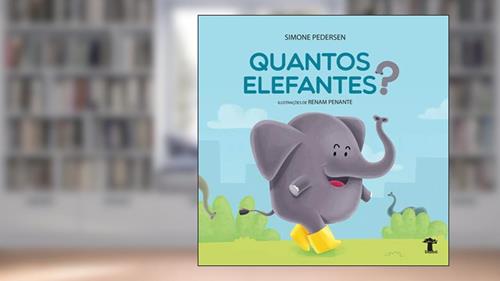 Capa de Quantos Elefantes?, do autor Simone Pedersen