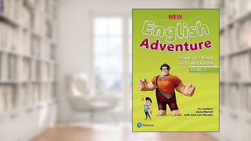 Capa de New English Adventure Student's Book Pack Level 3: Student's Book With Workbook, do autor Cristiana Bruni; Regina Raczynska