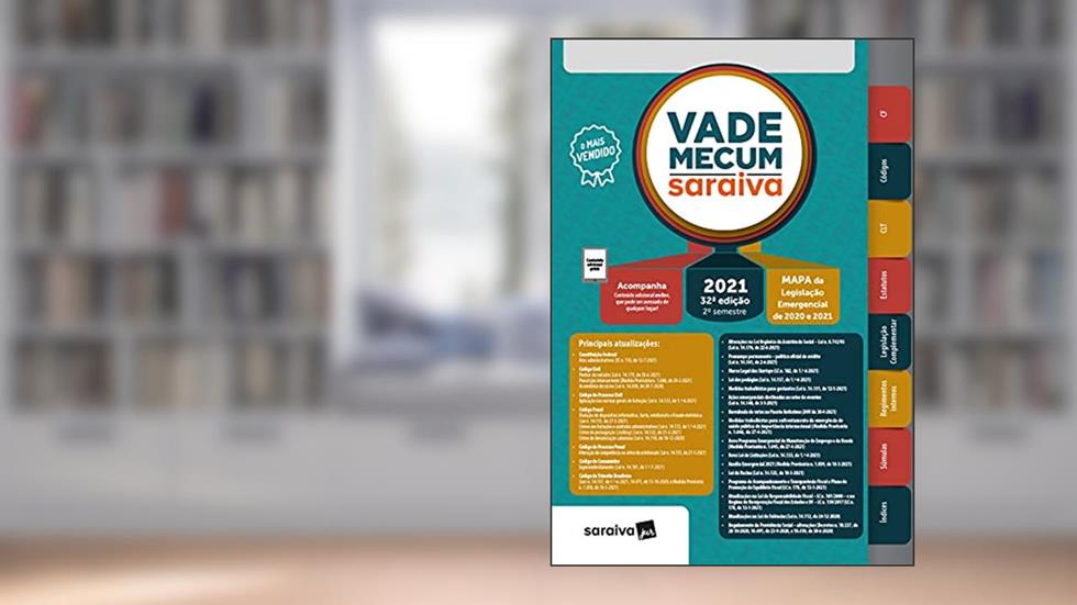 Vade Mecum 2021 Saraiva - Tradicional - 32ª Edição, do autor Saraiva Educação