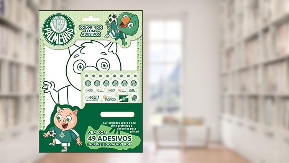 Palmeiras - Colorindo com adesivos, do autor On Line Editora