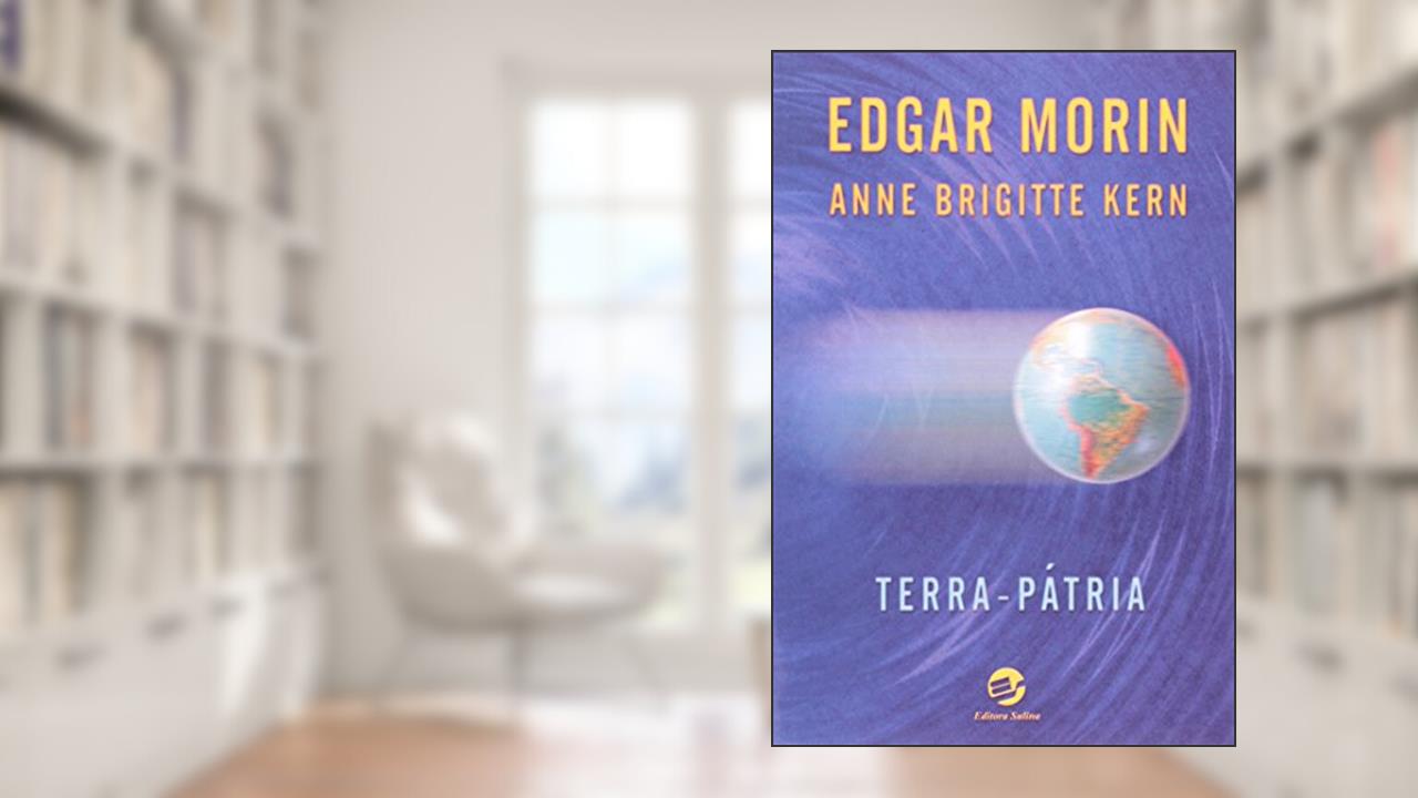 Capa de Terra-pátria, do autor Edgar Morin; Anne Brigitte Kern