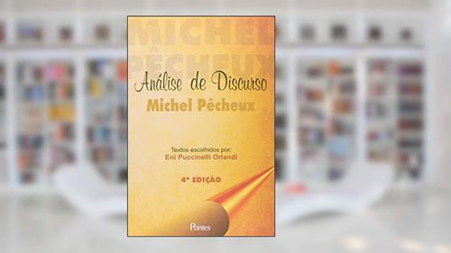 Capa de Análise de Discurso, do autor Michel Pêcheux