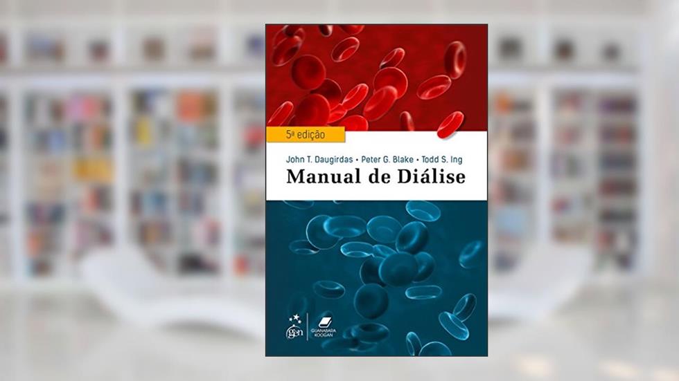 Manual de Diálise, do autor Guanabara Koogan