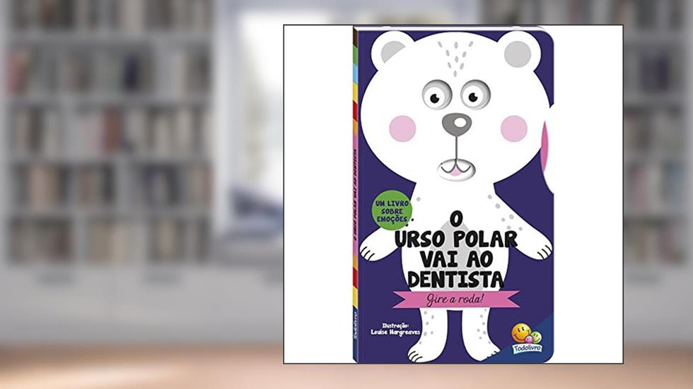 Gire o Disco! Um livro sobre Emoções: Urso Polar, do autor Tulip Books
