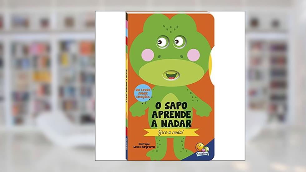 Gire o Disco! Um livro sobre Emoções: Sapo, do autor Tulip Books