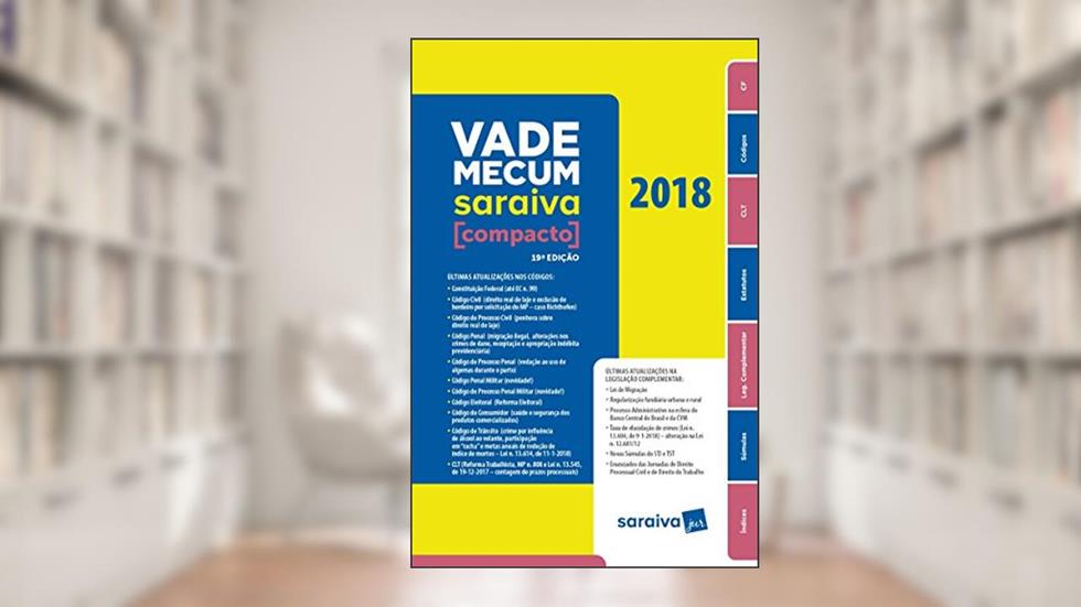 Vade Mecum Compacto 2018, do autor Vários Autores