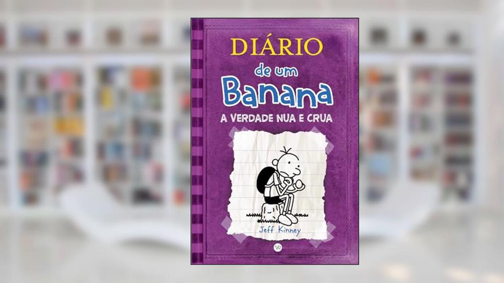 Diário de um Banana 5: A verdade nua e crua, do autor Jeff Kinney