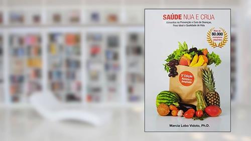 Capa de Saúde Nua E Crua, do autor Marcia Lobo Vidoto