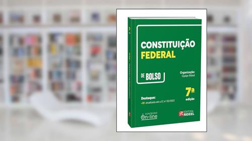 Capa de Constituição Federal - 7ª Edição (2024), do autor EQUIPE RIDEEL