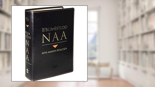 Capa de Bíblia de Estudo NAA: Nova Almeida Atualizada (NAA), do autor Sociedade Bíblica do Brasil
