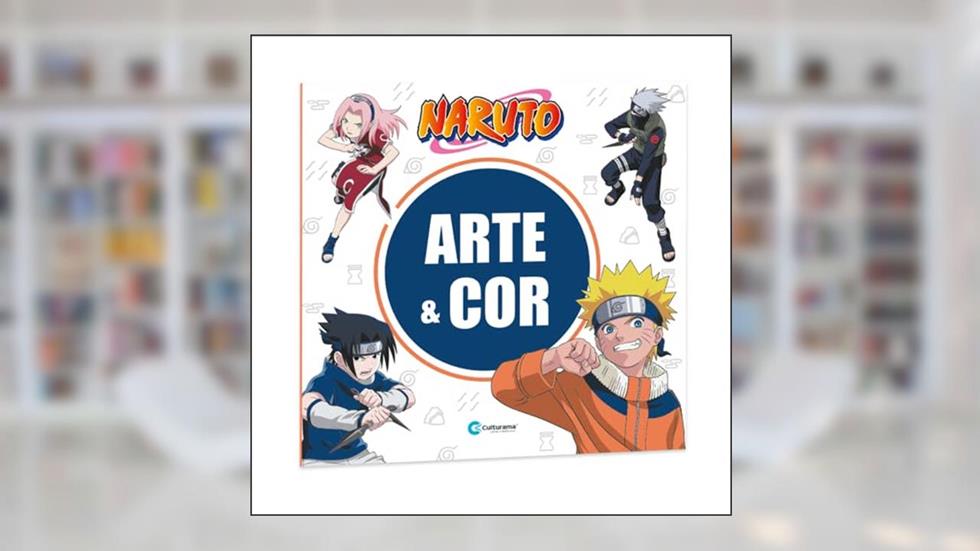 Arte e Cor Naruto, do autor Culturama