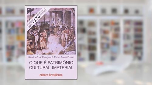 Capa de O que e Patrimônio Cultural Imaterial, do autor Sandra Pelegrini