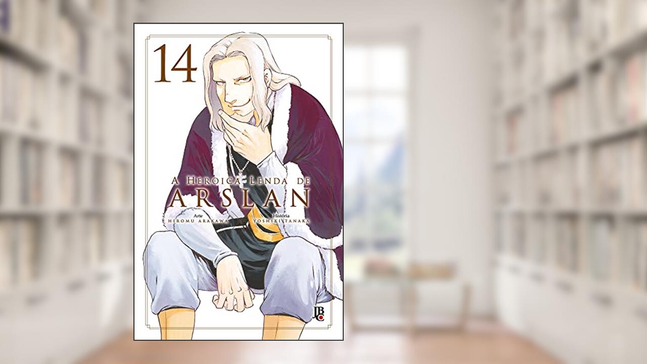 A Heróica lenda de Arslan - Vol.14, do autor Hiromu Arakawa; Yoshiki Tanaka