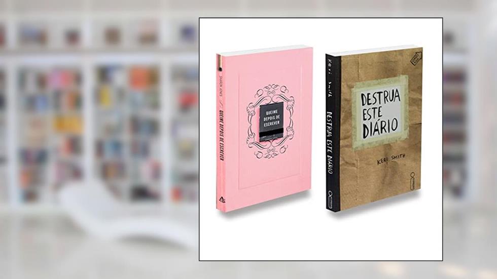 Queime Depois de Escrever Rosa+Destrua Este Diário, do autor Autor Keri Smith; Autor Sharon Jones; Tradução Beatriz Medina